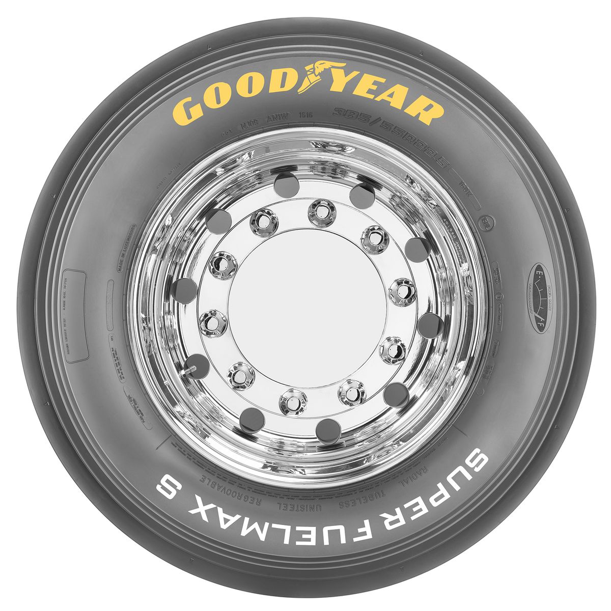 Goodyear SUPER FUELMAX S_385-55R22.5_view4_Side_LR