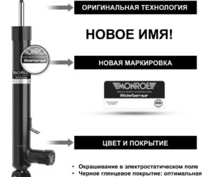Tenneco расширяет модельный ряд амортизаторов Monroe® с электронным управлением