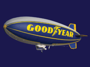 Дирижабли Goodyear голосуют за безопасность в Европе