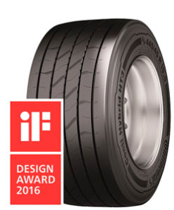 Шина для причепів Conti Hybrid HT3 отримала нагороду iF Design Award