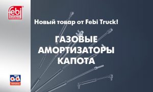 Газовые амортизаторы капота от Febi Truck