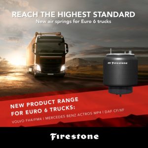 Дебют пневморессор Firestone Industrial Products для грузовых автомобилей стандарта Евро-6