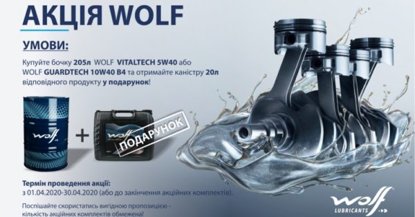 Акція Wolf у квітні