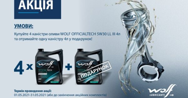 Акція Wolf від АСГ