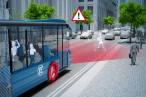 Новий рівень безпеки міського транспорту: ZF представив нову систему запобігання зіткненням (CMS) для міських автобусів
