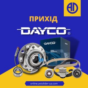 Огляд асортименту запчастин бренду DAYCO в портфелі Автолідер: товарні групи, характеристики, переваги