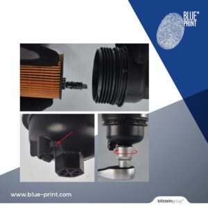 Заміна оливного фільтру BluePrint з прокладкою і компонентами для монтажу ADBP210121