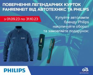 Повернення легендарних Курток Fahrenheit від Автотехнікс та Philips