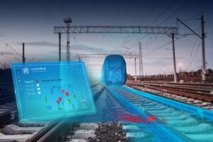 ZF представляє систему цифрового контролю Track Monitoring для виявлення пошкоджень залізничної колії