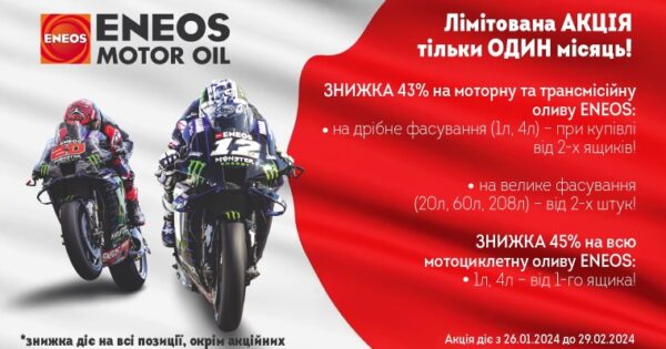 Акція ENEOS