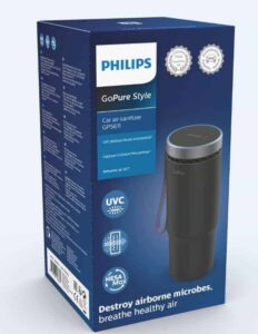 Очищувач повітря для автомобіля Philips GoPure GP5611 з технологією UV-C