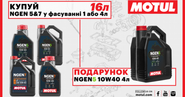 Акція MOTUL