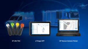 Світова прем'єра: концерн ZF представляє ZF Life TAG для ефективного рятування поранених і травмованих
