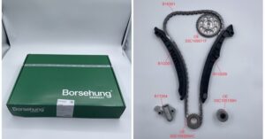 Що входить у комплект ланцюга ГРМ Borsehung для двигунів VAG?
